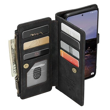Caseme C30 Multifunktionel Samsung Galaxy A33 5G Pung - Sort