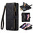 Caseme C30 Multifunktionel Samsung Galaxy Z Fold4 Pung - Sort