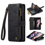 Caseme C30 Multifunktionel Samsung Galaxy Z Fold4 Pung - Sort