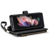 Caseme C30 Multifunktionel Samsung Galaxy Z Fold4 Pung - Sort