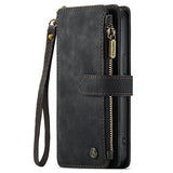iPhone 14 Caseme C30 Multifunktionel Pung - Sort