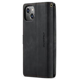 iPhone 14 Caseme C30 Multifunktionel Pung - Sort