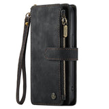 Caseme C30 Multifunktionel iPhone 14 Plus Pung - Sort
