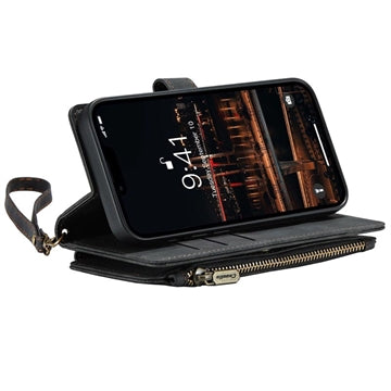 Caseme C30 Multifunktionel iPhone 14 Plus Pung - Sort
