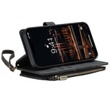 Caseme C30 Multifunktionel iPhone 14 Plus Pung - Sort
