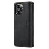 Caseme C30 Multifunktionel iPhone 14 Pro Pung - Sort