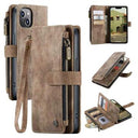 Caseme C30 Multifunktionel iPhone 14 Plus Pung - Brun