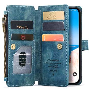 iPhone 14 Caseme C30 Multifunktionel Pung - Blå