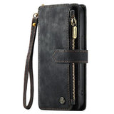 iPhone 15 Caseme C30 Multifunktionel Pung - Sort