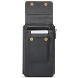 Caseme ME50 Universal Crossbody-taske m. RFID-beskyttelse - 4"-7.3" - Sort