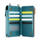 Caseme ME50 Universal Crossbody-taske m. RFID-beskyttelse - 4"-7.3" - Blå