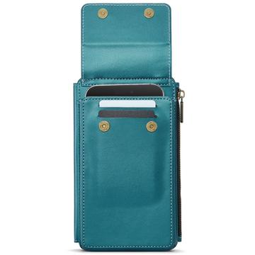 Caseme ME50 Universal Crossbody-taske m. RFID-beskyttelse - 4"-7.3" - Blå