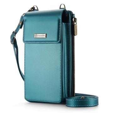 Caseme ME50 Universal Crossbody-taske m. RFID-beskyttelse - 4"-7.3" - Blå