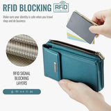 Caseme ME50 Universal Crossbody-taske m. RFID-beskyttelse - 4"-7.3" - Blå