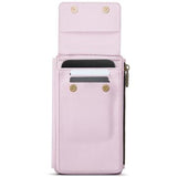Caseme ME50 Universal Crossbody-taske m. RFID-beskyttelse - 4"-7.3" - Pink
