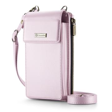 Caseme ME50 Universal Crossbody-taske m. RFID-beskyttelse - 4"-7.3" - Pink