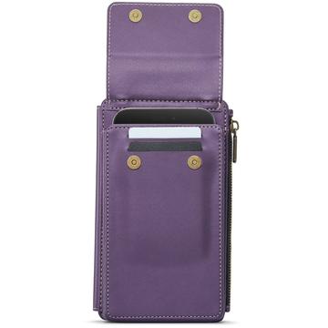 Caseme ME50 Universal Crossbody-taske m. RFID-beskyttelse - 4"-7.3" - Lilla