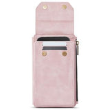 Caseme Me40 Universal RFID-skuldertaske - 4"-7.5" - Pink
