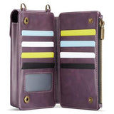 Caseme Me40 Universal RFID-skuldertaske - 4"-7.5" - Lilla