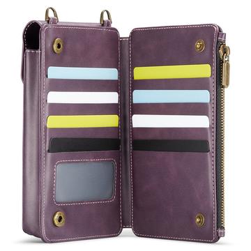 Caseme Me40 Universal RFID-skuldertaske - 4"-7.5" - Lilla