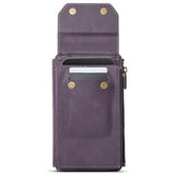 Caseme Me40 Universal RFID-skuldertaske - 4"-7.5" - Lilla