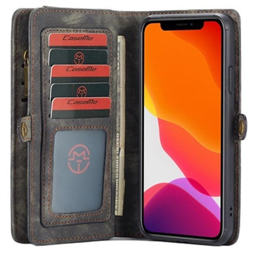 CaseMe 2-i-1 Multifunktionel iPhone 11 Pro Pung - Grå