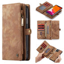 Caseme 2-i-1 Multifunktionel iPhone 11 Pro Max Pung - Brun