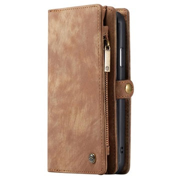 Caseme 2-i-1 Multifunktionel iPhone 11 Pro Max Pung - Brun