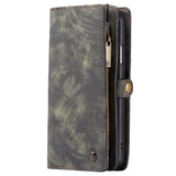 Caseme 2-i-1 Multifunktionel iPhone 11 Pro Max Pung - Sort