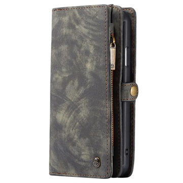 Caseme 2-i-1 Multifunktionel iPhone 11 Pro Max Pung - Sort