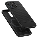 iPhone 15 Pro Max Caseology Parallax Mag Hybrid Cover - Sort
