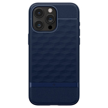 iPhone 15 Pro Max Caseology Parallax Mag Hybrid Cover - Midnatsblå