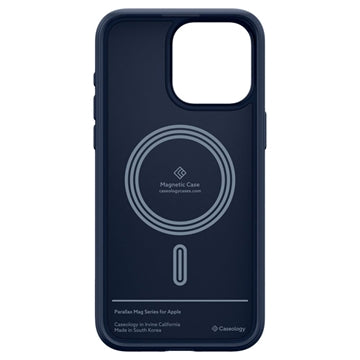 iPhone 15 Pro Max Caseology Parallax Mag Hybrid Cover - Midnatsblå