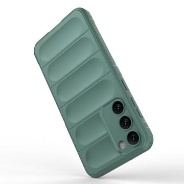 Rugged Series Samsung Galaxy S23 5G TPU Cover - Grøn