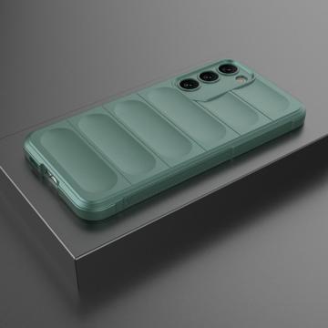 Rugged Series Samsung Galaxy S23 5G TPU Cover - Grøn