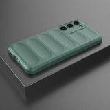 Rugged Series Samsung Galaxy S23 5G TPU Cover - Grøn