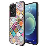 Checkered Pattern OnePlus Nord 2T Hybrid Cover - Farverig Mandala