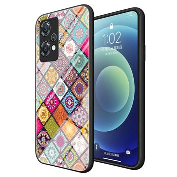 Checkered Pattern OnePlus Nord CE 2 Lite 5G Hybrid Cover - Farverig Mandala