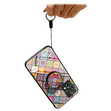 Checkered Pattern OnePlus Nord CE 2 Lite 5G Hybrid Cover - Farverig Mandala