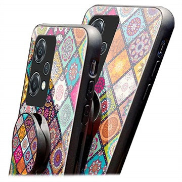 Checkered Pattern OnePlus Nord CE 2 Lite 5G Hybrid Cover - Farverig Mandala