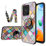 Ternet Mønster Xiaomi Redmi 10C Hybrid Cover - Farverig Mandala