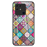 Ternet Mønster Xiaomi Redmi 10C Hybrid Cover - Farverig Mandala