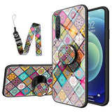 Checkered Pattern OnePlus Nord CE 5G Hybrid Cover - Farverig Mandala