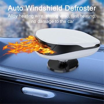 12V Bilvarmer & Defroster – 120W Cigaretlighter Varmblæser & 360-graders Justerbar Defogger