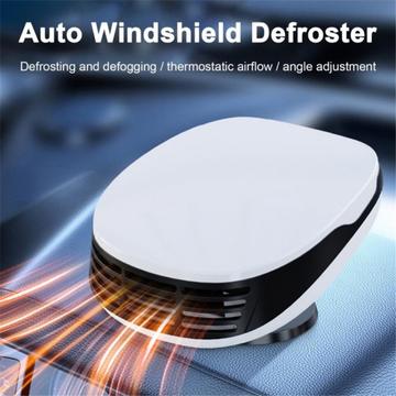 12V Bilvarmer & Defroster – 120W Cigaretlighter Varmblæser & 360-graders Justerbar Defogger