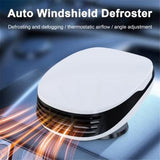 12V Bilvarmer & Defroster – 120W Cigaretlighter Varmblæser & 360-graders Justerbar Defogger