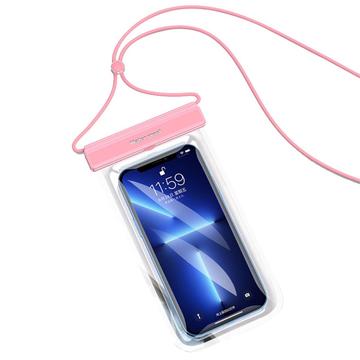 Klar IPX8 Universel Vandtæt etui / Tør taske - 7" - Pink