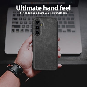 Samsung Galaxy M35 Dækket Hybrid Cover - Sort