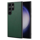 Samsung Galaxy S24 Ultra Dækket Hybrid Cover - Grøn