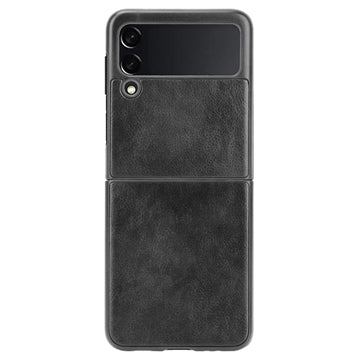 Samsung Galaxy Z Flip3 5G Belagt Plastikcover - Sort